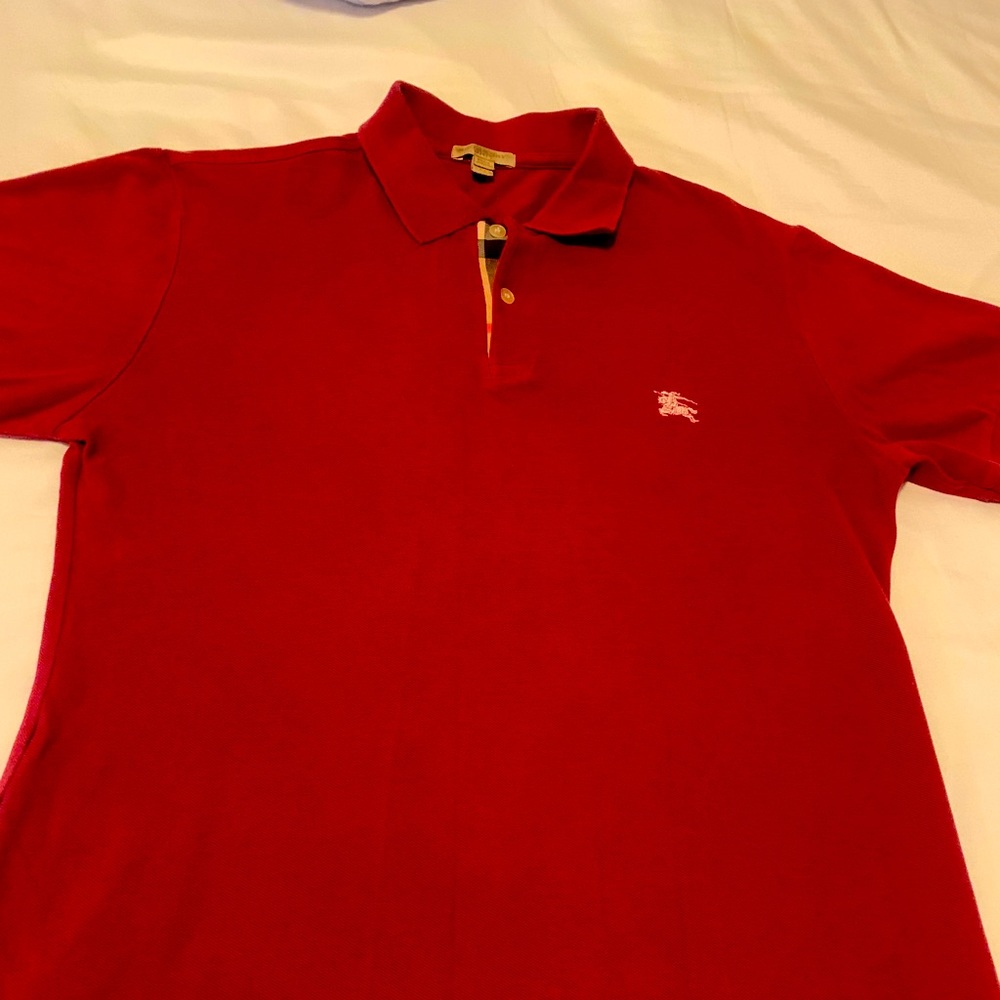 Butberry collar shirt